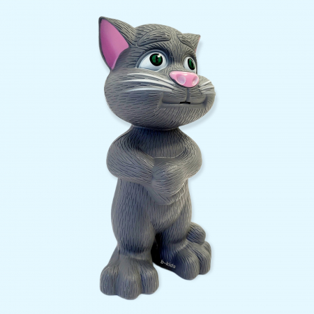 Jucarie interactiva Talking Tom Cat - Intelligent, motanul vorbaret, repeta tot ce aude [6]