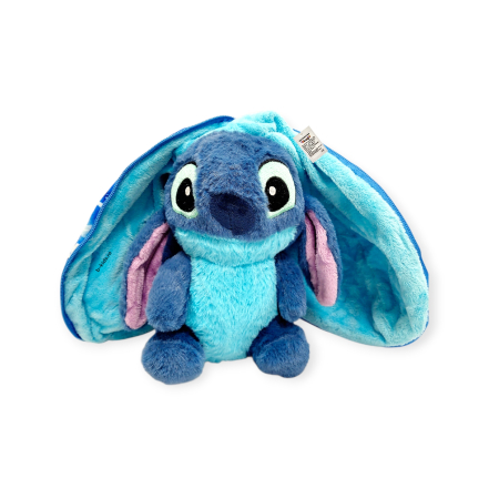 Jucarie Lilo Stitch de plus 2 in 1, se transforma in bila, 25 cm [5]