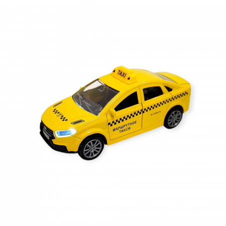 Jucarie masinuta Taxi modern din metal cu sunete si lumini [1]