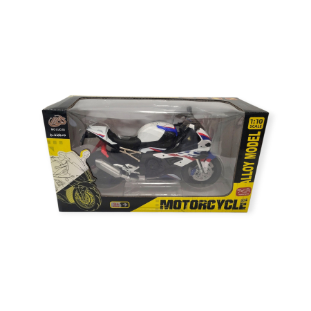 Jucarii - Jucarie Motocicleta mare din metal cu sunete si lumini, diferite culori