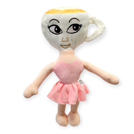 Plusuri - Jucarie plus mare Ballerina Cappuccina - 50 cm