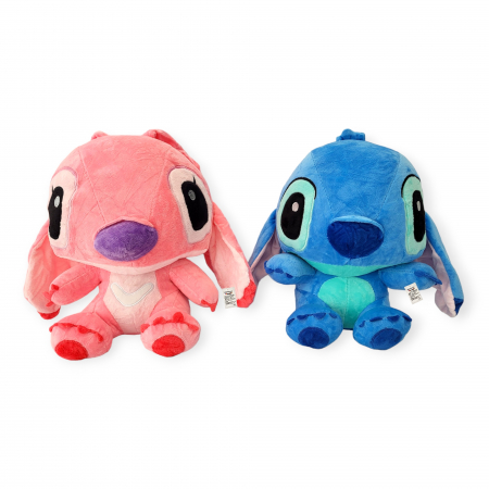 Jucarie de plus mare Zenuk Stitch personaj din Lilo Sritch, albastru, 25 cm [3]