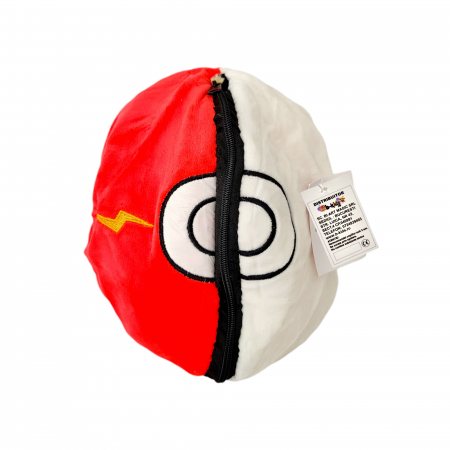 Jucarie Pokemon de plus 2 in 1, se transforma in bila, rosie, 20 cm [2]