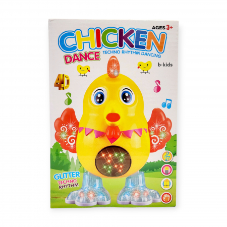 Jucarie Pui Dansator, Chicken Dance, lumineaza, danseaza, canta. [1]