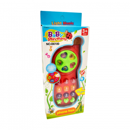 Jucarie Telefon mobil - Baby, cu 12 Melodii si Taste Luminoase [2]