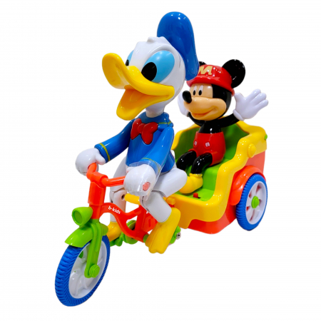 Jucarie "Tricycle" Donald si Mickey Mouse cu sunet si lumini! [4]