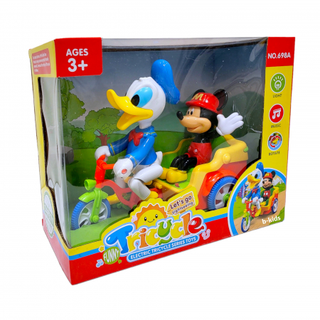 Jucarie "Tricycle" Donald si Mickey Mouse cu sunet si lumini! [1]