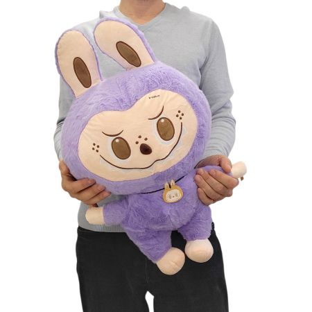 Jucarie Labubu plus muzical si cu lumini, mare, 60 cm [2]