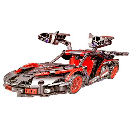 Set contructie tip Lego mare - Techniqee - Hyper Car, 525 piese [2]