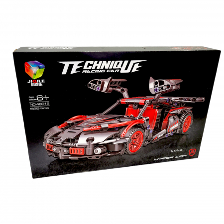 Set contructie tip Lego mare - Techniqee - Hyper Car, 525 piese [3]
