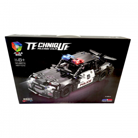 Set constructie tip Lego mare - Techniqee - Police Cruiser, 487 piese [4]