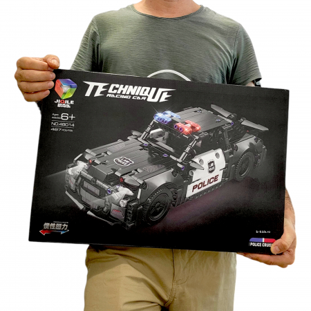 Set constructie tip Lego mare - Techniqee - Police Cruiser, 487 piese [2]