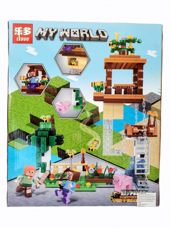 Set de constructie mare , MyWorld of Minecraft , 295 piese. [2]