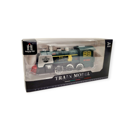 Locomotivă cu Aburi – Jucărie Interactivă cu Sunete și Lumină [1]