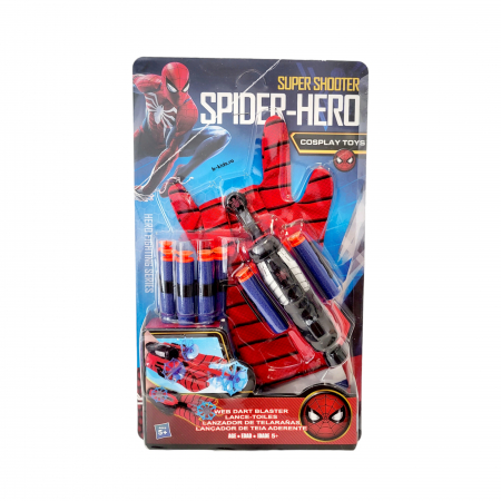 Manusa lansator Spiderman cu 7 proiectile din burete [1]
