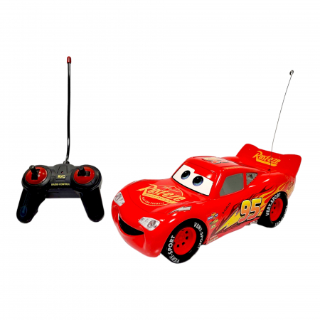 Masina mare de jucarie cu telecomanda, Fulger - McQueen, Hot Car , Cars, Rosie [2]