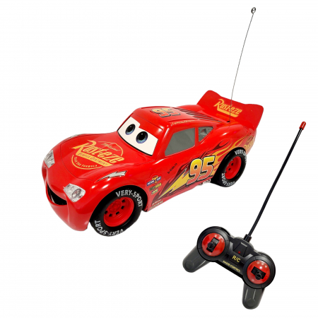 Masina mare de jucarie cu telecomanda, Fulger - McQueen, Hot Car , Cars, Rosie [5]