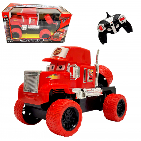 Masinute telecomanda - Masinuta de jucarie cu telecomanda, Fulger - McQueen, camion tip Off Road Vehicle, Cars, Rosie