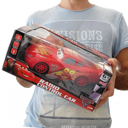 Masinuta de jucarie cu telecomanda, Fulger - McQueen, Raicing 3, Cars, Rosie, B-Kids [2]