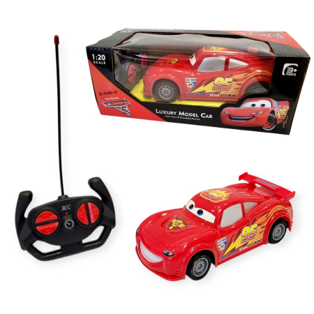 Jucarii - Masinuta cu telecomanda - Fulger McQueen, Cars