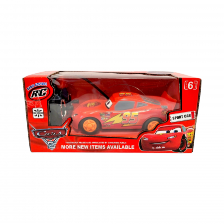 Masinuta cu telecomanda - Fulger McQueen, Cars 2 [3]