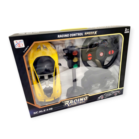 Masinuta cu telecomanda - Racing Control - cu volan și pedale [1]