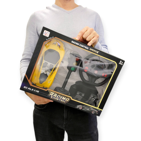 Masinuta cu telecomanda - Racing Control - cu volan și pedale [7]