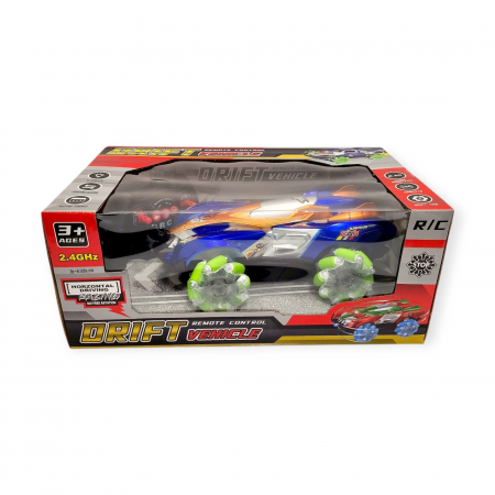 Masinuta cu telecomanda si acumulator, Drift. Funcție Horizontal Driving, 360° [1]