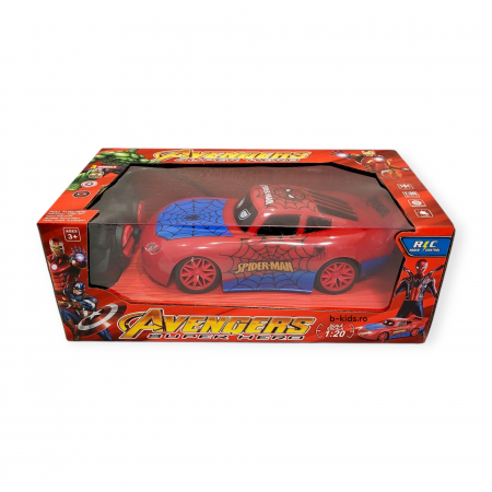 Noutati - Masinuta cu telecomanda - Spiderman - Avengers