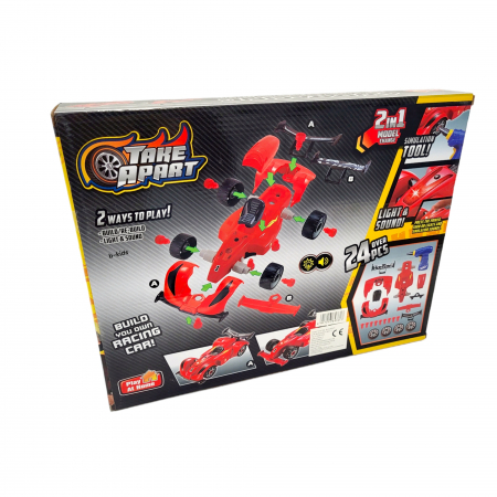 Masinuta de ansamblat Formula 1, cu bormasina electrica [5]