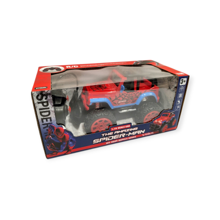 Masinuta de jucarie cu telecomanda, Spider-Man, Jeep tip Off Road Vehicle [3]