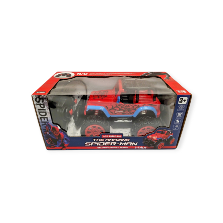 Masinuta de jucarie cu telecomanda, Spider-Man, Jeep tip Off Road Vehicle [1]