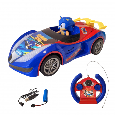 Masinuta Sonic cu telecomanda si acumulator. [1]