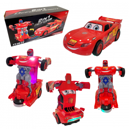 Masinuta transformer "Fulger" 2 in 1 ( masina si robot ) [2]
