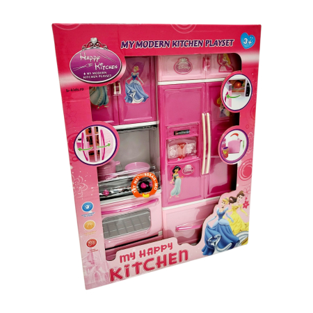 Pentru fetite - Mini Bucătărie pentru Păpuși – Aragaz & Frigider