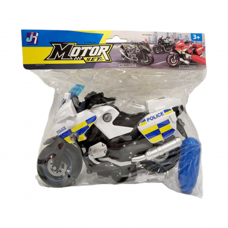 Motocicleta mecanica tip lego cu surubelnita [3]
