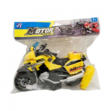 Motocicleta mecanica tip lego cu surubelnita [1]