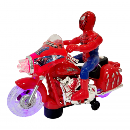 Motocicleta Spider-Man cu sunete si lumini. [1]