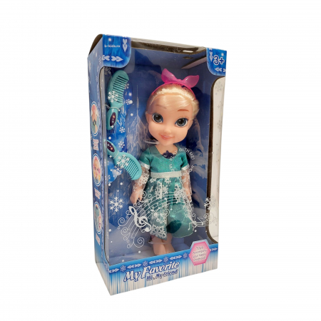Papusa mare Anna si Elsa, muzicale, cu lumina [2]