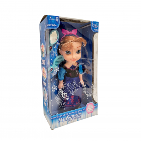 Papusa mare Anna si Elsa, muzicale, cu lumina [2]