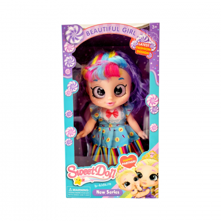 Papusa Sweet Doll - Fashion Design, frumos colorata cu ochii sclipitori [10]
