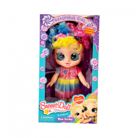 Papusa Sweet Doll - Fashion Design, frumos colorata cu ochii sclipitori [9]