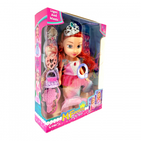 Papusica, Mica Sirena cu sunete, lumini si accesori, m2 [1]