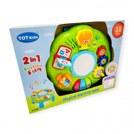 Masuta, Jucarie mare - interactiva muzicala pentru bebelusi, 2 in 1. [1]