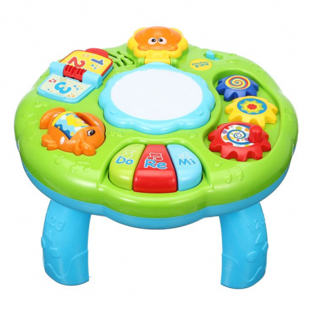 Masuta, Jucarie mare - interactiva muzicala pentru bebelusi, 2 in 1. [6]