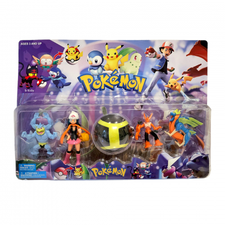Seturi - Pokemon - Set cu 4 Figurine si Super PokeBall.