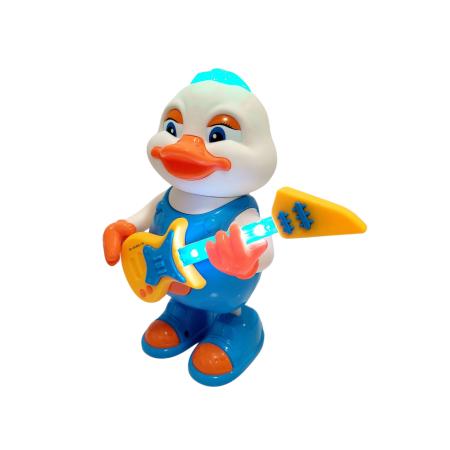 Rățoi Dansator cu Sunete, Lumină și Chitară – Jucărie Interactivă [1]