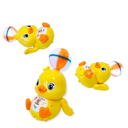 Rățușcă Acrobată "Stunt Head Duck" – Rotație 360° și Show de Lumini [1]