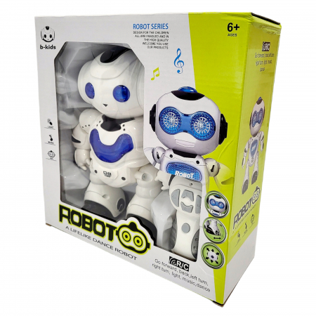 Robot interactiv Q8 "Android" cu telecomanda, dansator. [6]