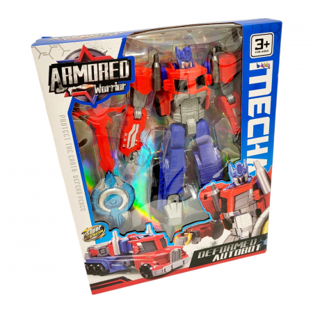 Roboti - Jucarie Robot Mare Optimus Prime Transformers, Armored